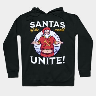 Santas of the World Unite Hoodie